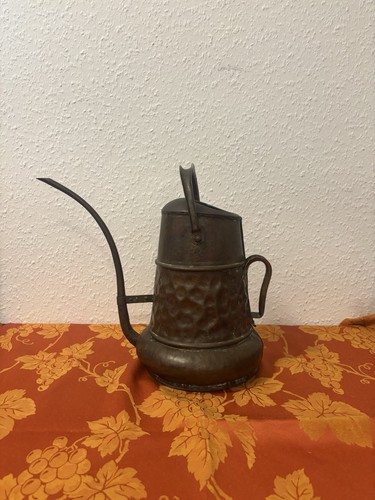 Antike kupferkanne gießkanne - antike, kupferkanne/gießkanne