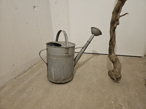Zinkgießkanne mit tülle - mit,