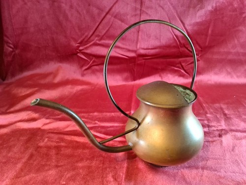 Alte bronze bonsaikanne - bronze,