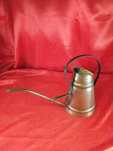Vintage kupfer gießkanne - vintage,